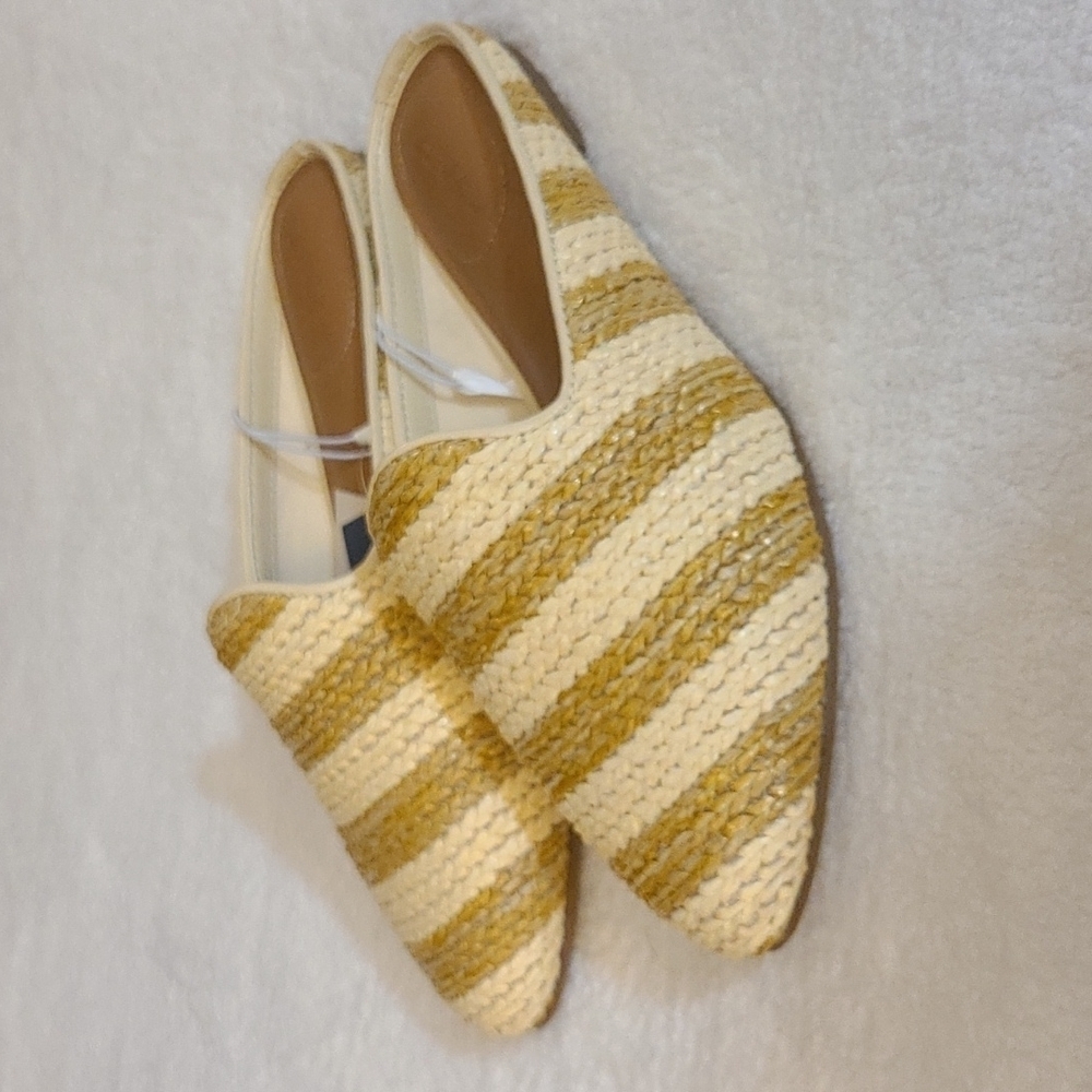 Mules stripe wicker by universal thread sold at Target